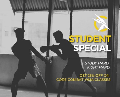Student Special for Combat Sports Classes MMA Chennai