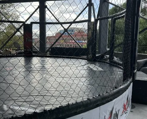Combat Kinetics MMA Chennai Cage